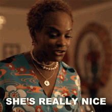 Shes Really Nice The Devil You Know GIF - Shes Really Nice The Devil You Know She Is A Good Person GIFs
