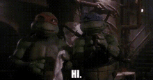 Tmnt Michelangelo GIF - Tmnt Michelangelo Hi GIFs