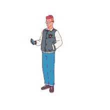 a person is holding a cell phone with a white screen
