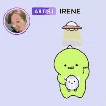 Irene Dino Irene Dinosaur GIF - Irene Dino Irene Dinosaur Irene Bye GIFs