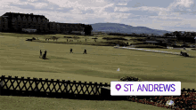 St Andrews Golf Course GIF - St Andrews Golf Course Open Field GIFs