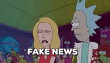 Fake News Rick And Morty GIF