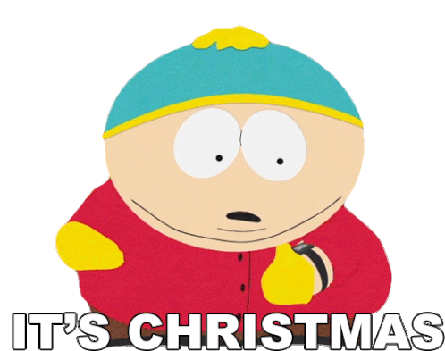 Its Christmas Eric Cartman Sticker - Its Christmas Eric Cartman South Park Stickers