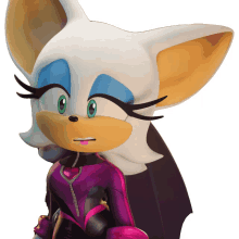 dumbfounded rouge the bat sonic prime speechless at a loss for words