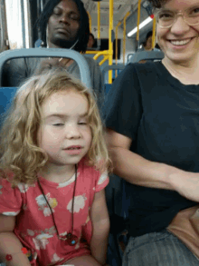 bus bus ride little girl riding