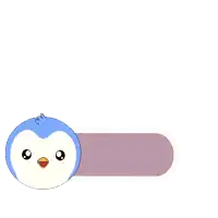 a button that says click here next to a bird