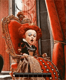 Queen Of Hearts Off With Her Head GIF