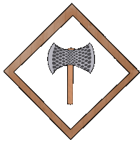 Axe Throwing Sticker - Axe Throwing Animation Stickers