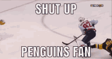 Shut Up Penguins GIF - Shut Up Penguins Hockey GIFs