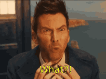 Confused Doctor Who GIF - Confused Doctor Who 10th Doctor GIFs