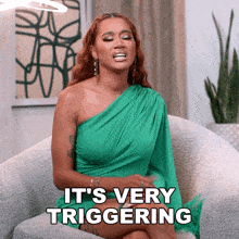 It'S Very Triggering For Me Morgan Bledsoe GIF - It'S Very Triggering For Me Morgan Bledsoe Basketball Wives Orlando GIFs