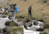 Hiking Camping GIF - Hiking Camping River GIFs