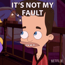 Its Not My Fault Nick Birch GIF - Its Not My Fault Nick Birch Big Mouth GIFs