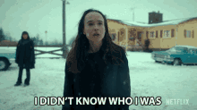 I Didnt Know Who I Was Ellen Page GIF - I Didnt Know Who I Was Ellen Page Vanya Hargreeves GIFs