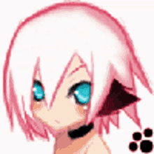 Catgirl Red Head GIF - Catgirl Red Head Paw GIFs