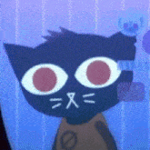 Mae Night In The Woods GIF - Mae Night In The Woods Nightmare Eyes GIFs