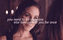 Doccubus You Need To Let Someone Take Care Of You For Once GIF - Doccubus You Need To Let Someone Take Care Of You For Once Lost Girl GIFs