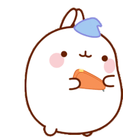 Playing Toy Molang Sticker - Playing Toy Molang Toy Stickers