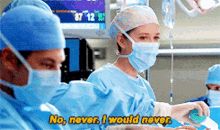 Greys Anatomy April Kepner GIF - Greys Anatomy April Kepner No Never GIFs