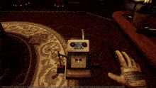 a screenshot of a video game shows a person playing a game