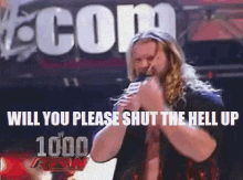 Jericho Shut Up GIF