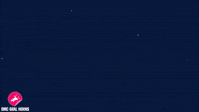 a poster for the dmc goal horns shows the number 606 on a blue background