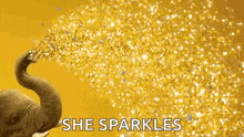 Gold Sparkles GIF - Gold Sparkles Raininggold GIFs