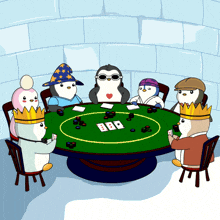 game money penguin bet poker