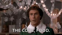 Elf The Code GIF - Elf The Code Food GIFs