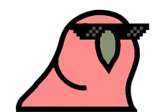 Party Parrot Sticker - Party Parrot Sunglasses Stickers