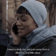 I Need A Drink Too We Just Came From A Mommy And Me Class Lucca Quinn GIF - I Need A Drink Too We Just Came From A Mommy And Me Class Lucca Quinn The Good Fight GIFs