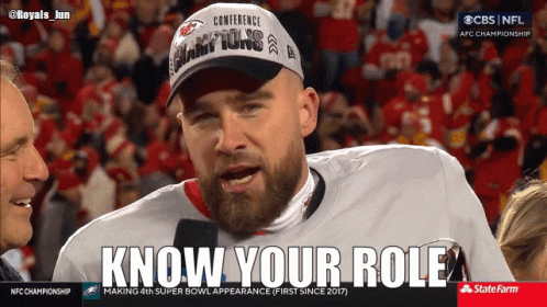Official Travis Kelce Know Your Role And Shut Your Mouth Kansas