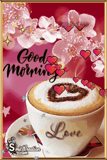 Good Morning Hearts Good Morning My Love GIF - Good Morning Hearts Good Morning Good Morning My Love GIFs