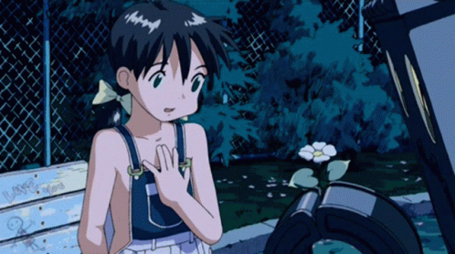 Anime Girl GIF - Anime Girl Flower - Discover & Share GIFs