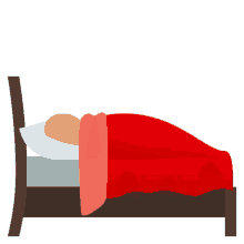 person in bed joypixels sleeping relaxing bed