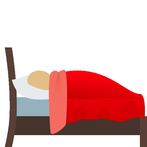 Person In Bed Joypixels Sticker - Person In Bed Joypixels Sleeping Stickers