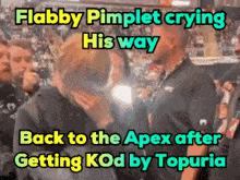 flabby pimples crying his way back to the apex after getting kod by topuria