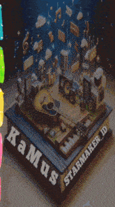 the word starmaker is on a book