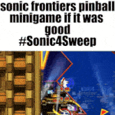 Sonic 4 Sonic Frontiers GIF - Sonic 4 Sonic Frontiers Pinball GIFs