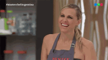 Sacando La Lengua Denise Dumas GIF - Sacando La Lengua Denise Dumas Master Chef Argentina GIFs
