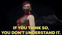 Mortal Kombat Skarlet GIF - Mortal Kombat Skarlet If You Think So GIFs