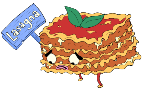 Sad Bitch Lasagna Sticker - Sad Bitch Lasagna Lasagna Stickers