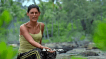 Tell Me About It GIF - Survivor Michele Fitzgerald Bro I Know GIFs