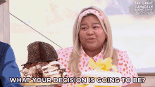 What Your Decision Is Going To Be The Great Canadian Baking Show GIF - What Your Decision Is Going To Be The Great Canadian Baking Show Gcbs GIFs