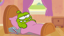 under the weather om nom cut the rope i%27m sick with the flu
