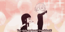 I Love You You Stole My Heart GIF - I Love You You Stole My Heart Give It Back GIFs