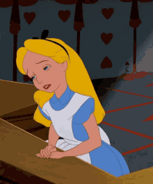 Alice In Wonderland Facepalm GIF