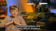 Possibilities Pretty Much GIF - Possibilities Pretty Much Endless GIFs