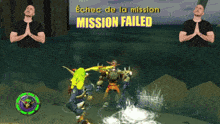 Jak And Daxter Mission Failed GIF - Jak And Daxter Mission Failed Echec De La Mission GIFs