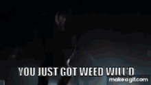 Will Byers Weed GIF
